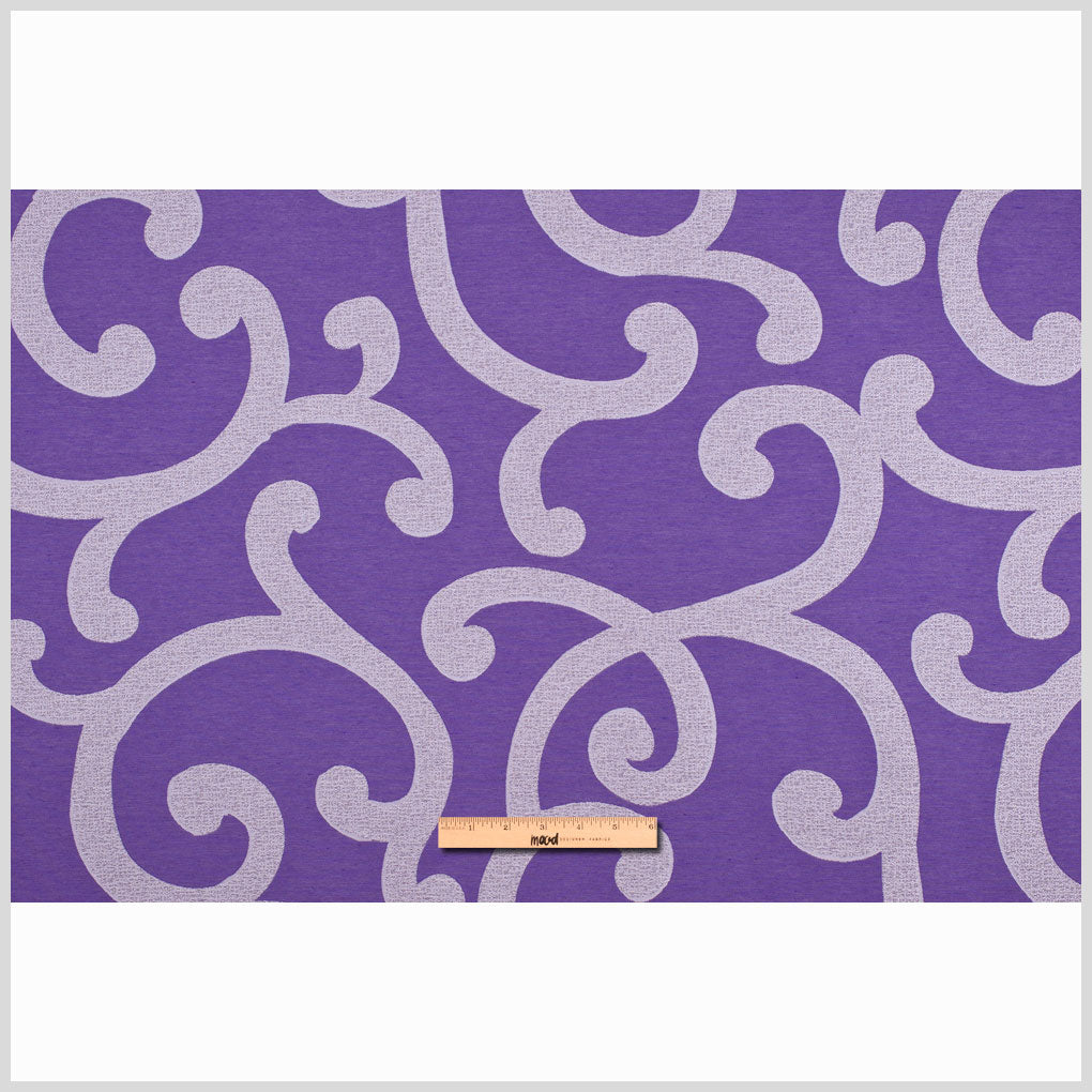 Purple Swirls Poly - Full