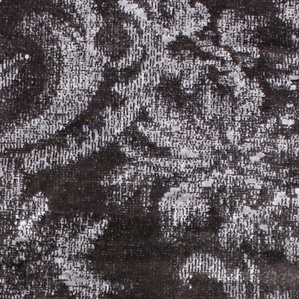 Dark Gray Classical Shimmery Velvet - Detail