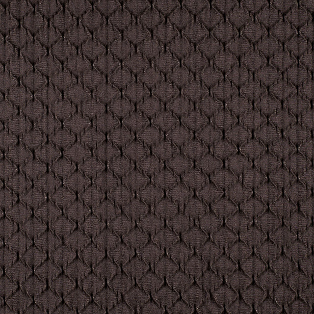 Brown Diamonds Satin Poly