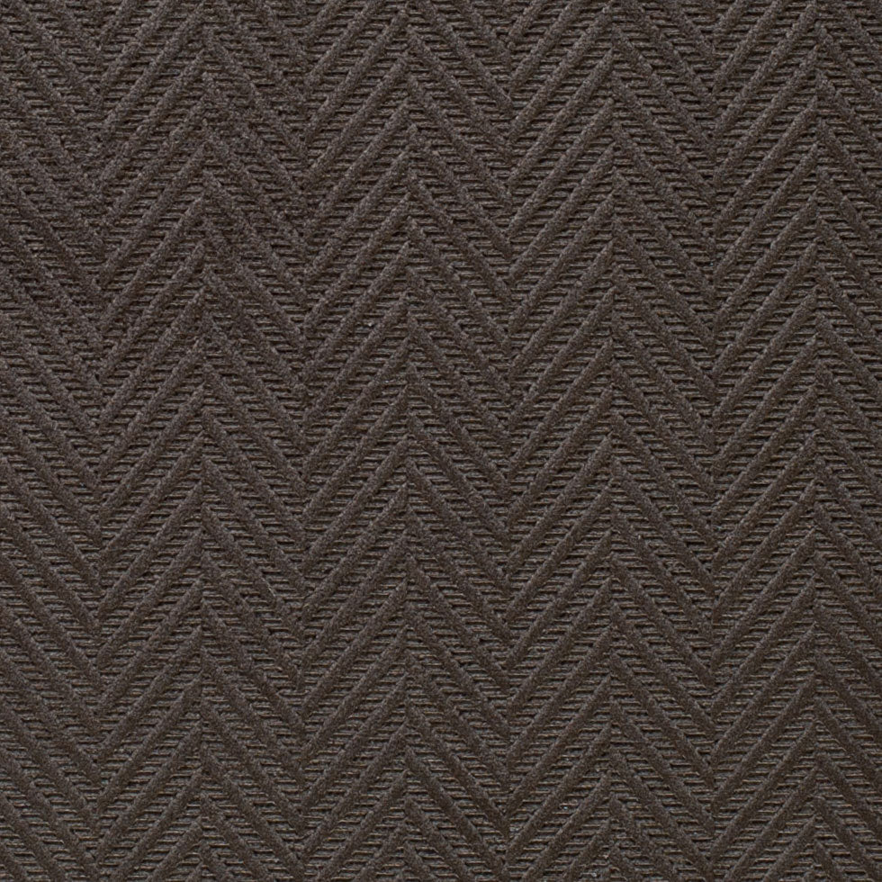 Dark Brown Herringbone Upholstery Velvet Detail