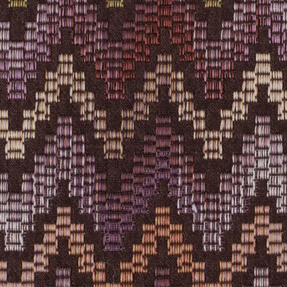 Mulberry Flamestitch Heart Beat - Detail