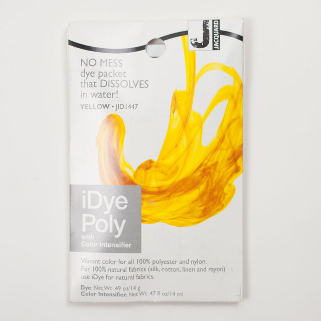447 Yellow Jacquard iDye Poly