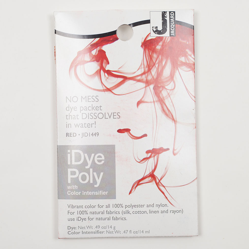 Jacquard iDye Poly Synthetic Fabric Dye - 449 Red