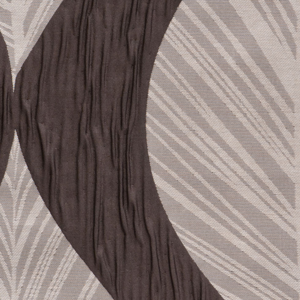 Bark  Bold Leaves Polyester Detail