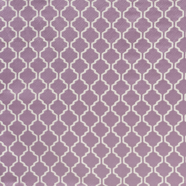 Heather Geometric Trellis Polyester
