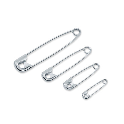 Dritz Safety Pins - Nickel Assorted Sizes - 100ct