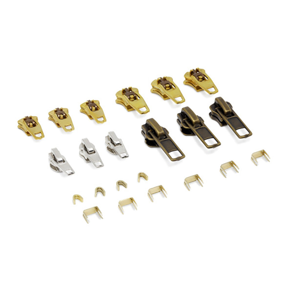 Dritz Clothing Zipper Repair Kit - 22pc - Folded