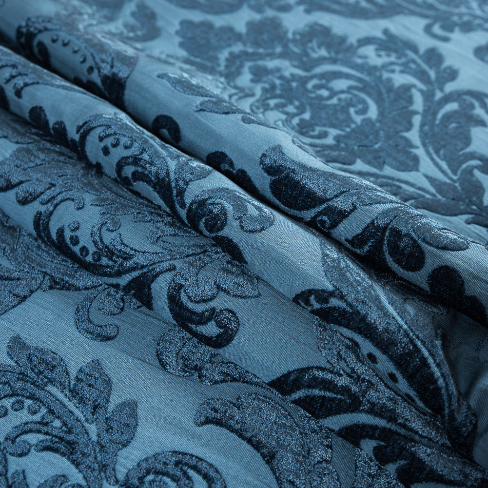 Hydro Demask Damask Chenille Jacquard - Folded