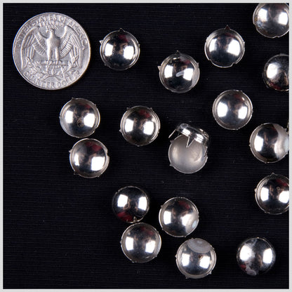 1/2 Nickel Dome Nailheads