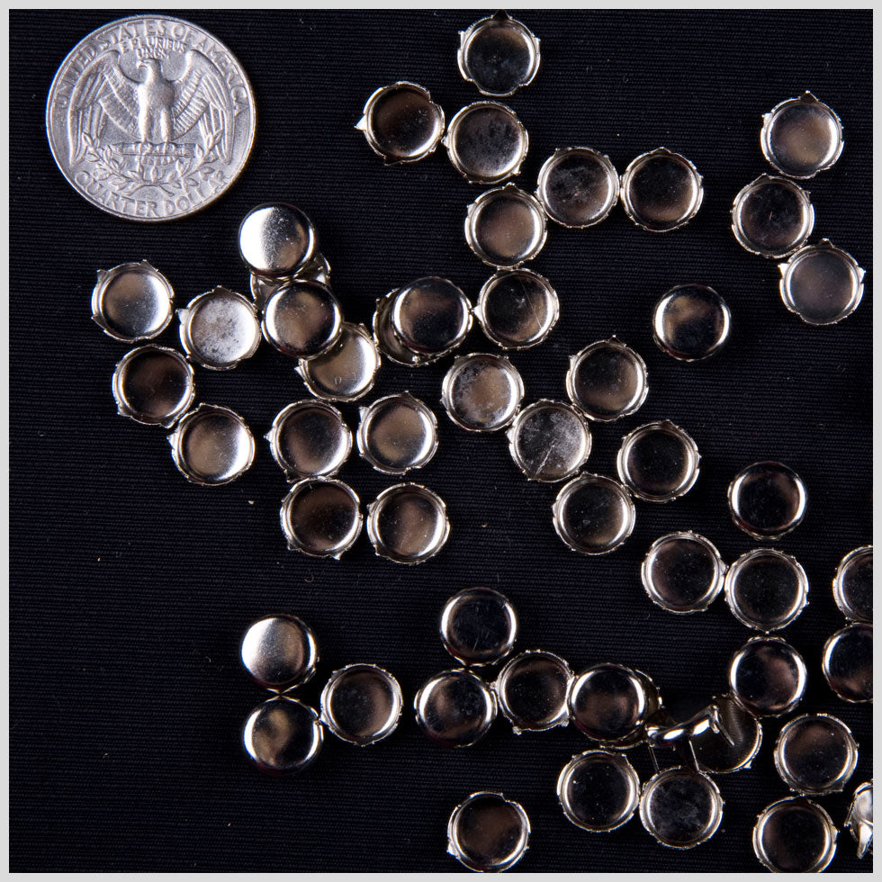 3/8 Silver Round Nailheads