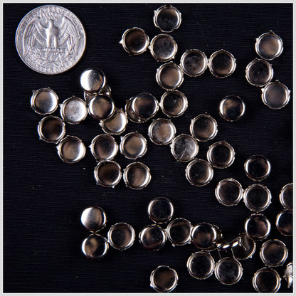 3/8 Silver Round Nailheads
