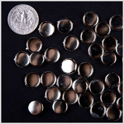 1/2 Silver Round Nailheads
