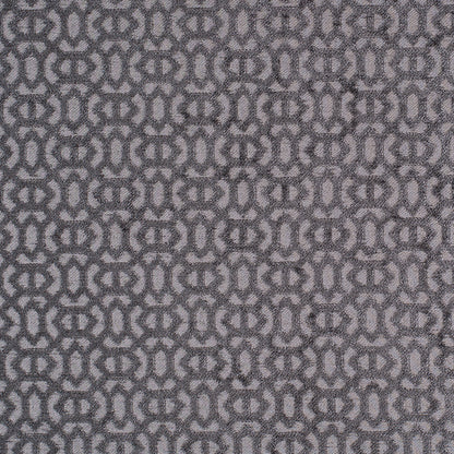 Smoke Chenille Geometric Poly