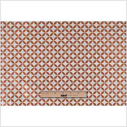 Alpine Geometric Poly-Cotton Brocade - Full