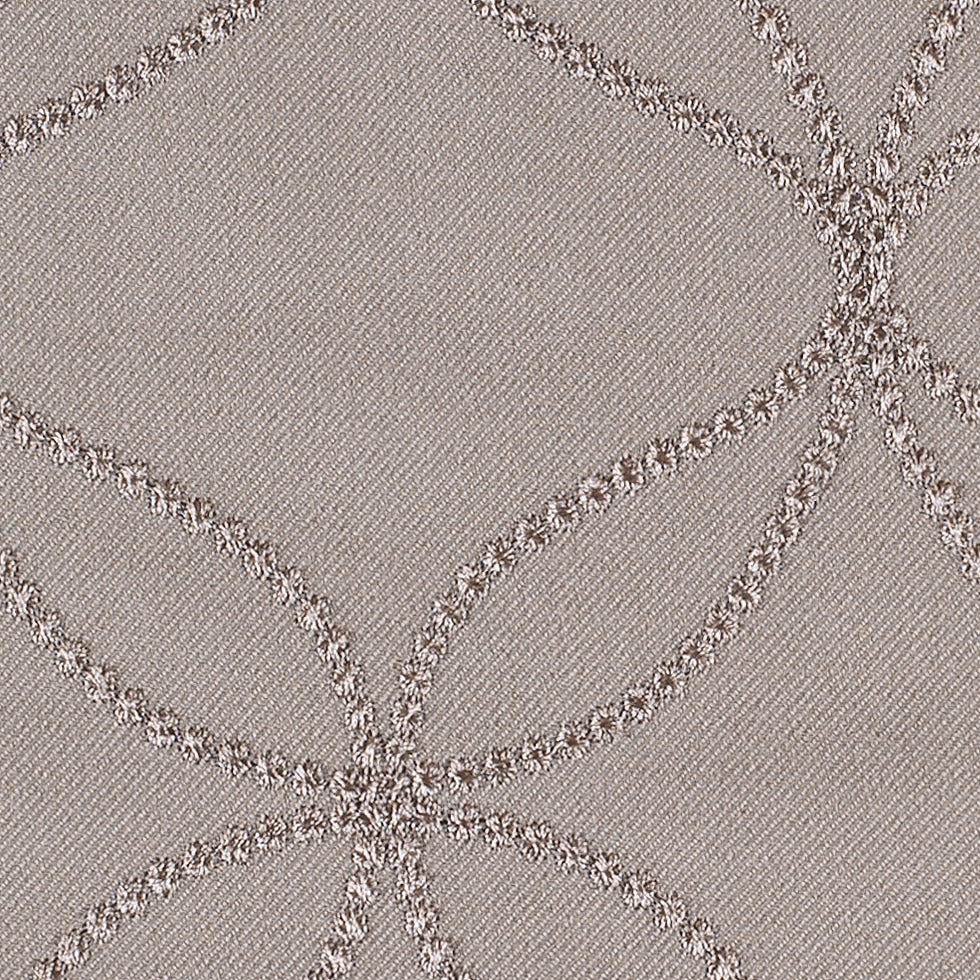 Stone Embroidered Geometric Menswear Poly - Detail