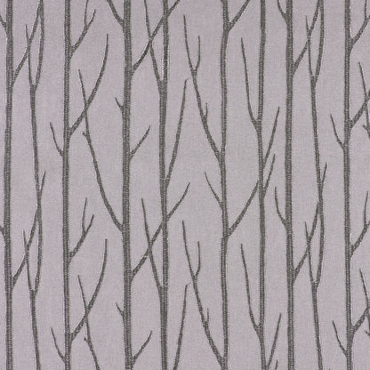 Silver Embroidered Trees "Menswear" Poly