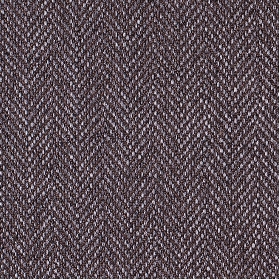 Dark Brown Herringbone Upholstery Tweed Detail