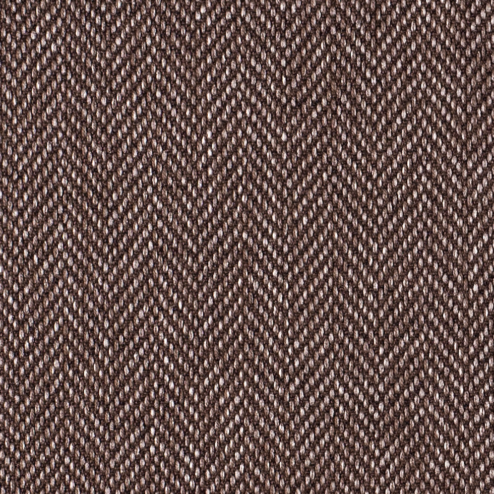 Mocha Herringbone Upholstery Tweed - Detail