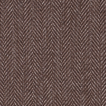Mocha Herringbone Upholstery Tweed - Detail