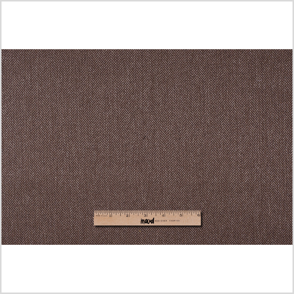 Mocha Herringbone Upholstery Tweed - Full