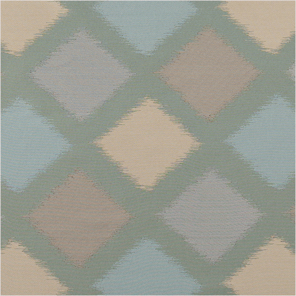 Agate Green Double-Wide Diamond Woven - Detail