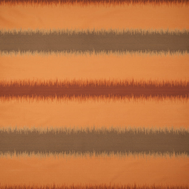 Orange and Taupe Double-Wide Poly Stripes