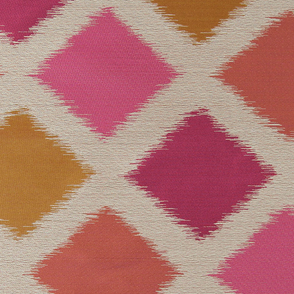Raspberry Double-Wide Diamond Woven - Detail