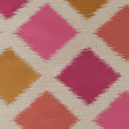 Raspberry Double-Wide Diamond Woven - Detail