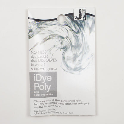461 Gun Metal Jacquard iDye Poly