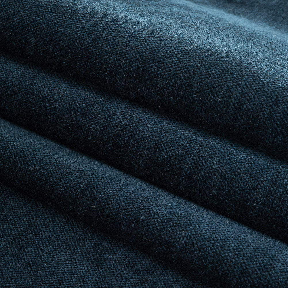 Navy Upholstery Chenille Folded