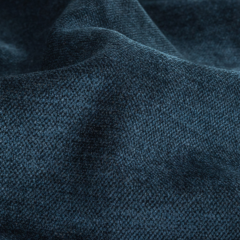 Navy Upholstery Chenille Detail