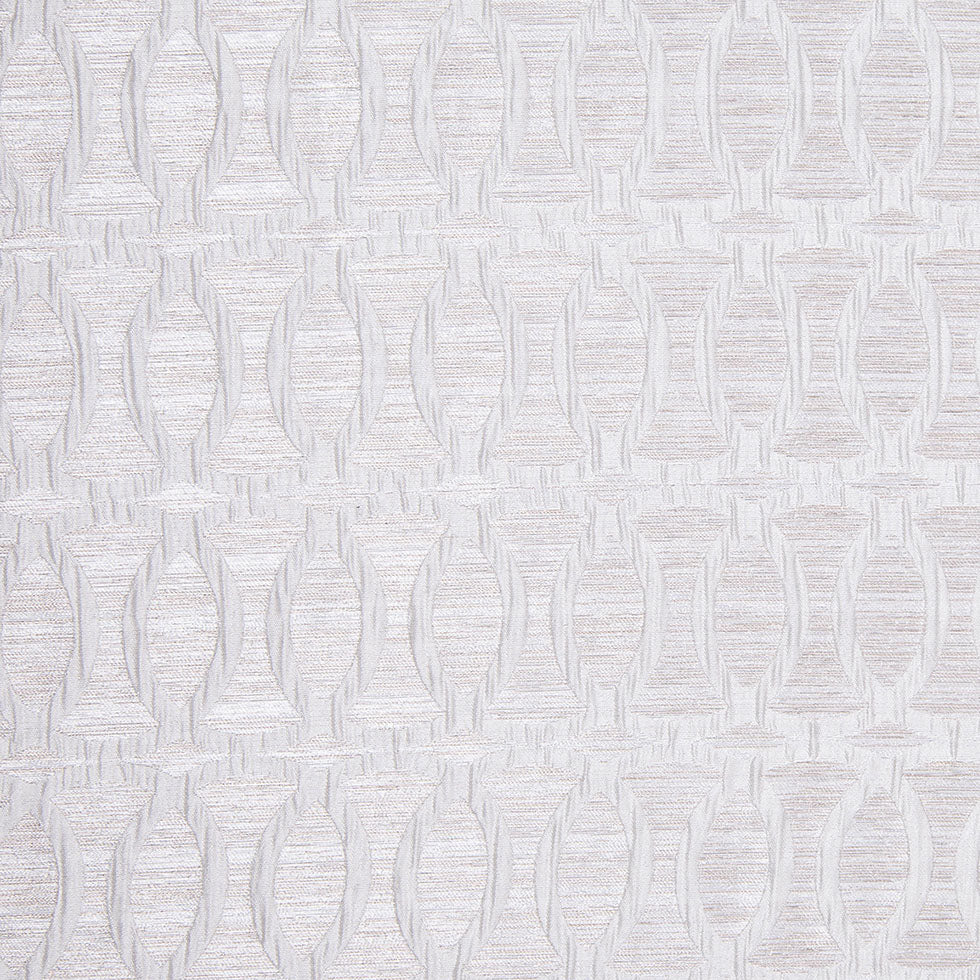 Ivory Entwined Circles Brocade