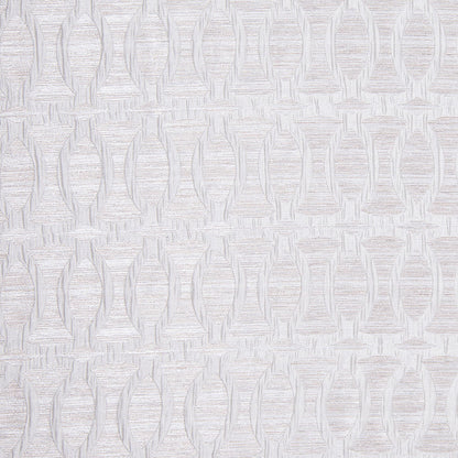 Ivory Entwined Circles Brocade