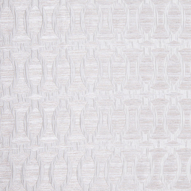 Ivory Entwined Circles Brocade