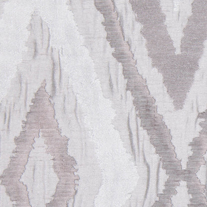 Pale Taupe/Silver Dramatic Diamonds Brocade - Detail
