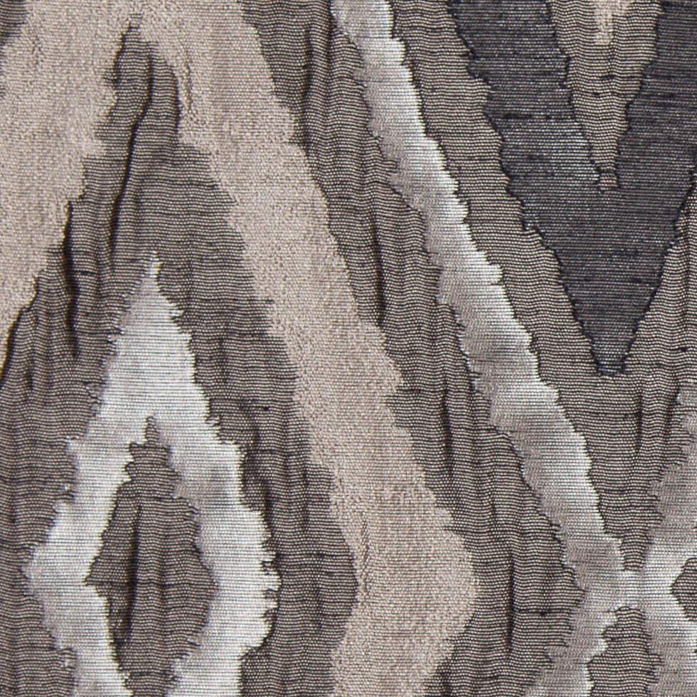 Chrome Dramatic Diamonds Brocade - Detail
