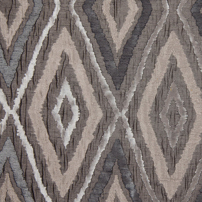 Chrome Dramatic Diamonds Brocade