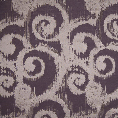 Plum Bold Swirls Jacquard