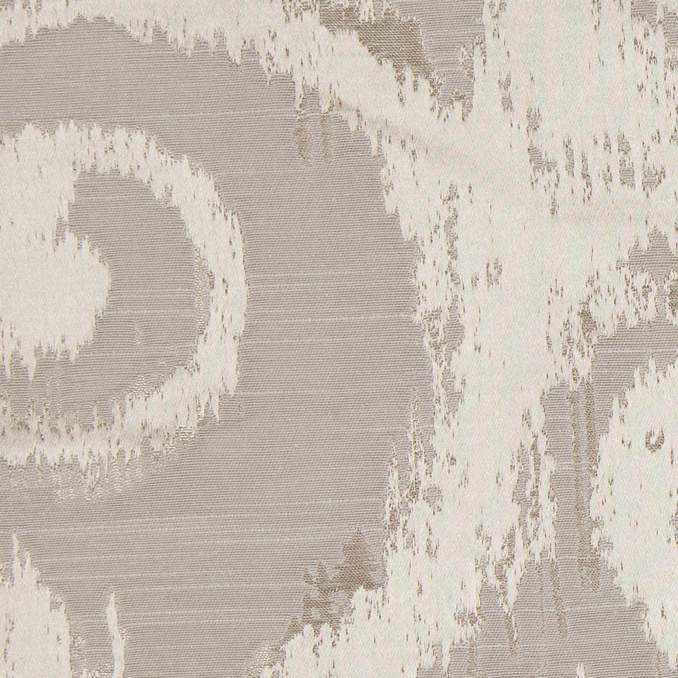 Champagne Bold Swirls Jacquard Detail