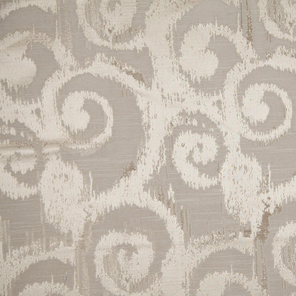 Champagne Bold Swirls Jacquard