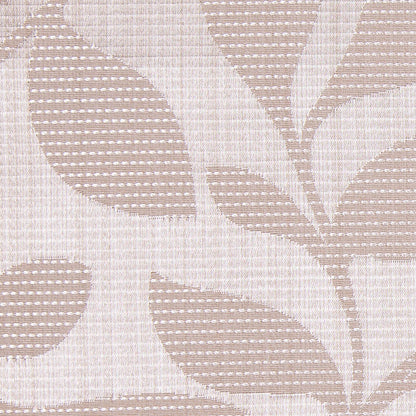 Sand Satiny Woven Leaves Jacquard - Detail