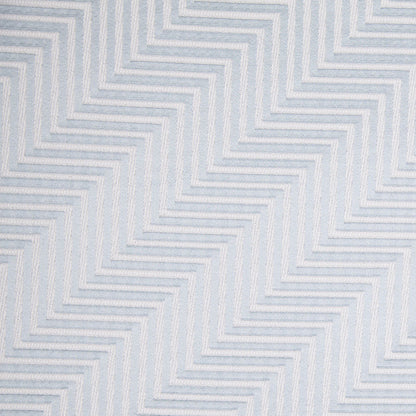 Sky Blue Diagonal Herringbone Jacquard