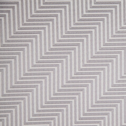 Silver Diagonal Herringbone Jacquard