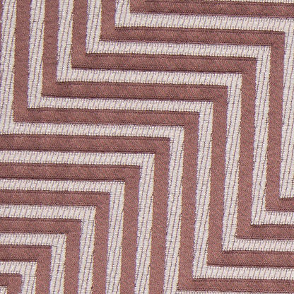 Brown Diagonal Herringbone Jacquard - Detail