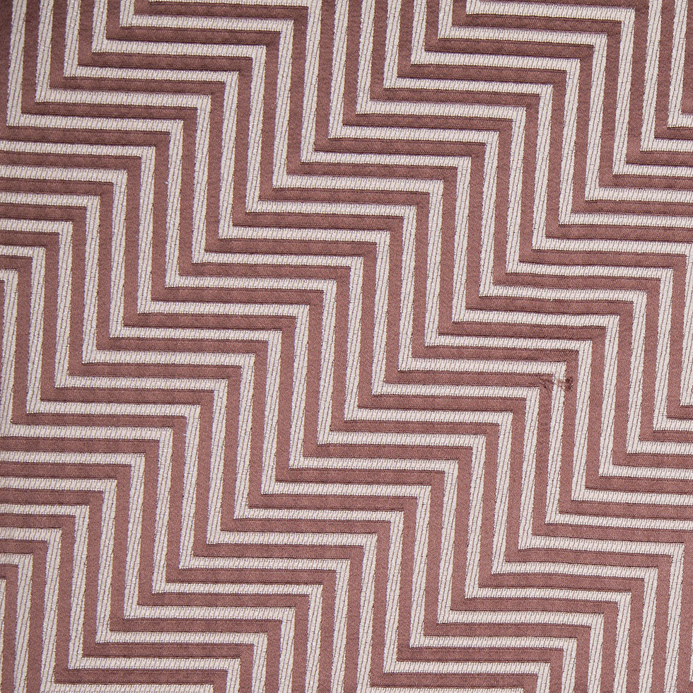 Brown Diagonal Herringbone Jacquard