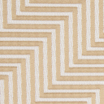 Gold Diagonal Herringbone Jacquard - Detail