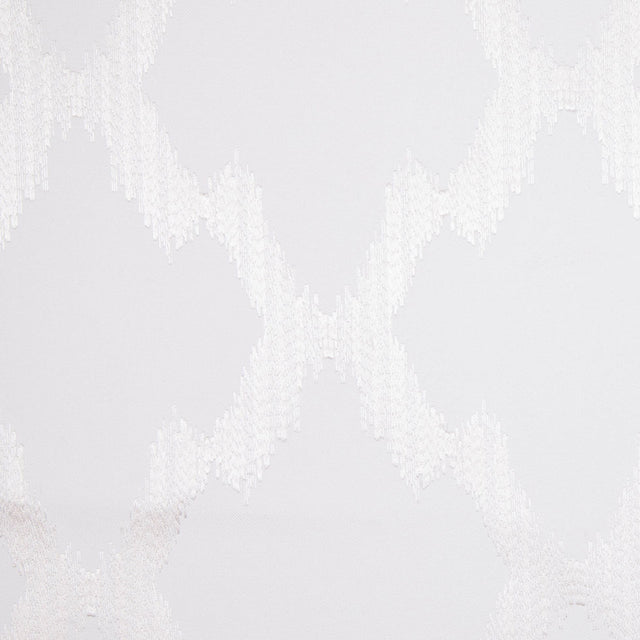Pearl Embroidered Diamonds Woven