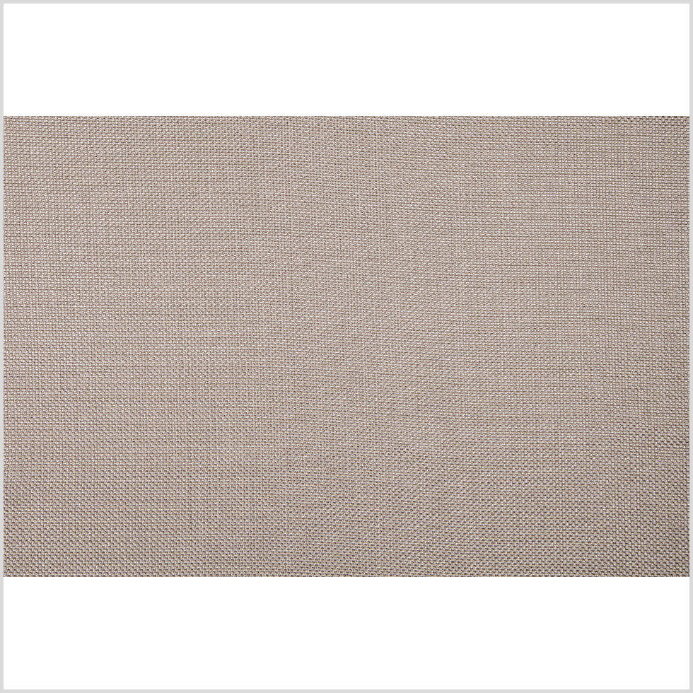 Beige Linen-Like Solid Woven - Full