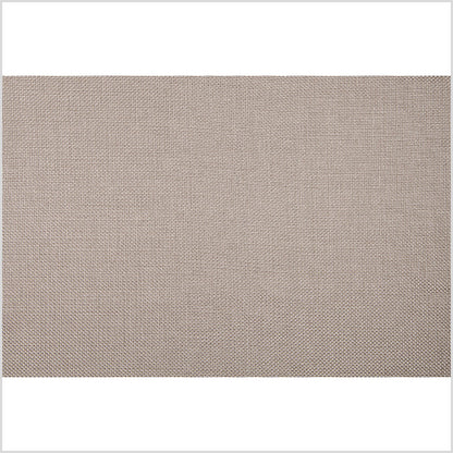 Beige Linen-Like Solid Woven - Full