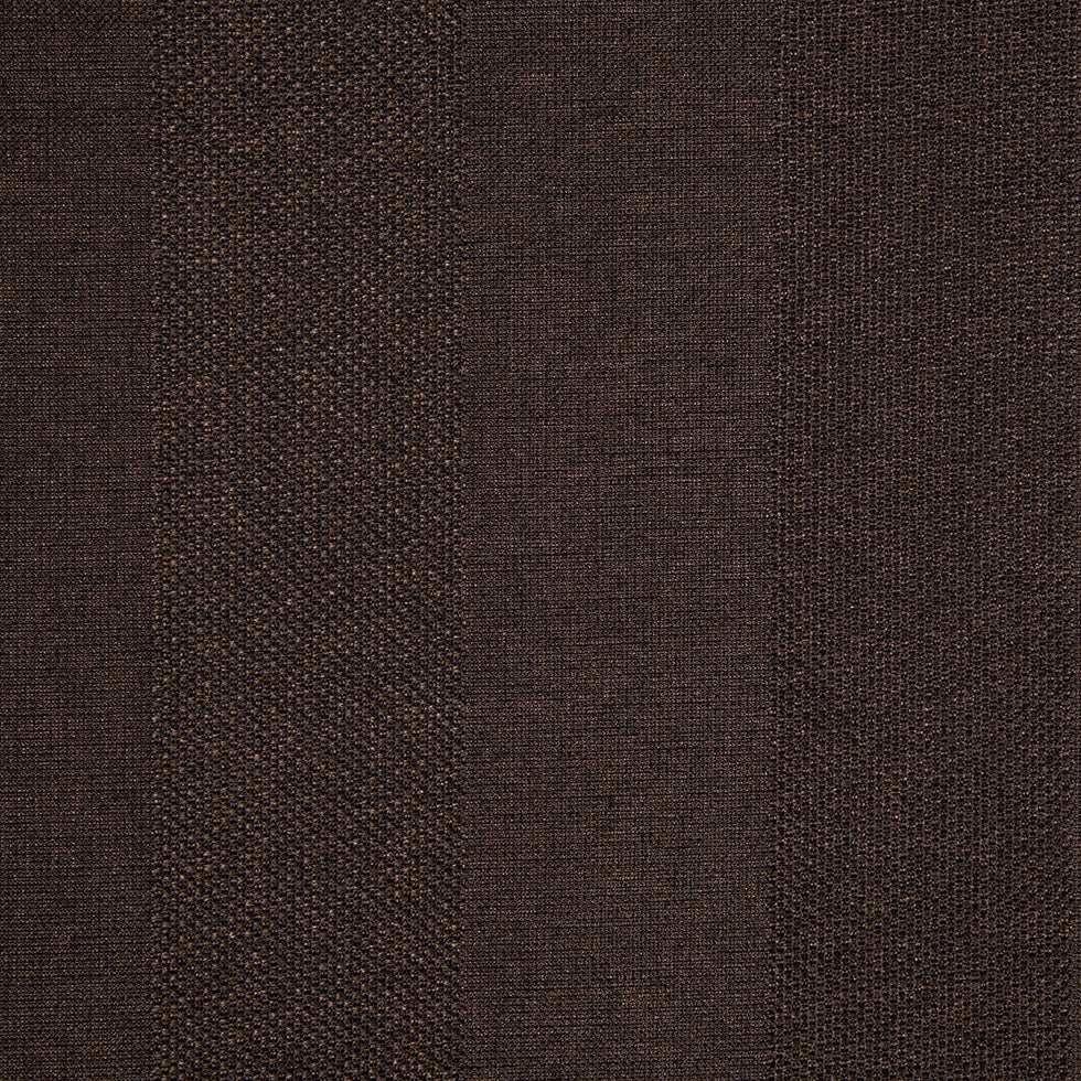 Brown Wides Stripes Linen-Like Woven
